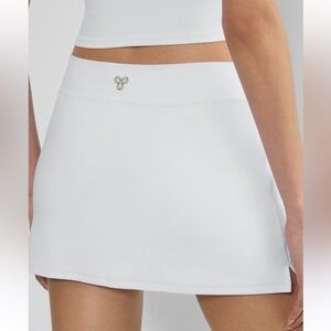 Aritzia White Mini Skirt